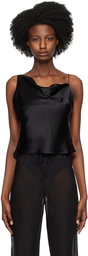 Silk Laundry Black Carrie Camisole