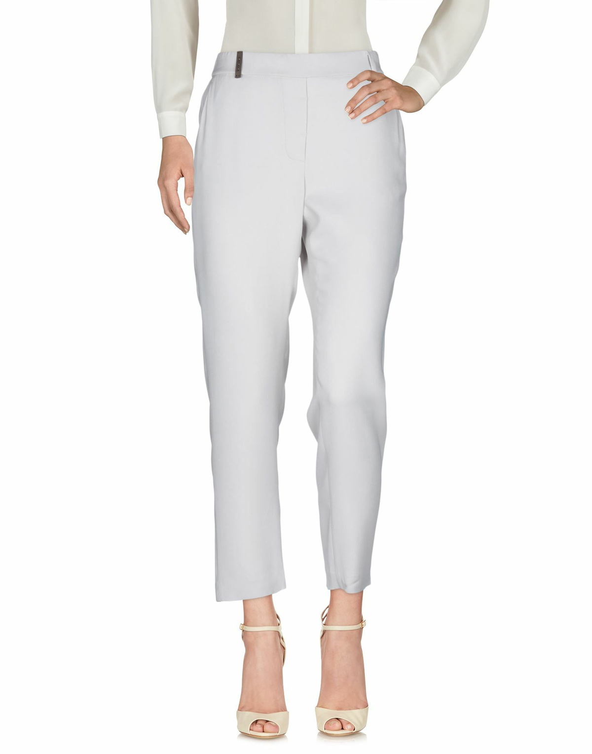Peserico Womens Pants Light in Grey