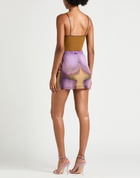 Y/project Womens Mini skirt in Purple