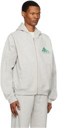 Museum of Peace & Quiet Gray Library Hoodie