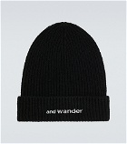 And Wander - Ribbed-knit wool beanie