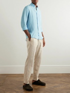 Hartford - Linen Shirt - Blue