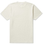 SUNSPEL - Riviera Mélange Organic Cotton-Jersey T-Shirt - Gray