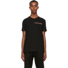 Alexander McQueen Black Logo Applique T-Shirt