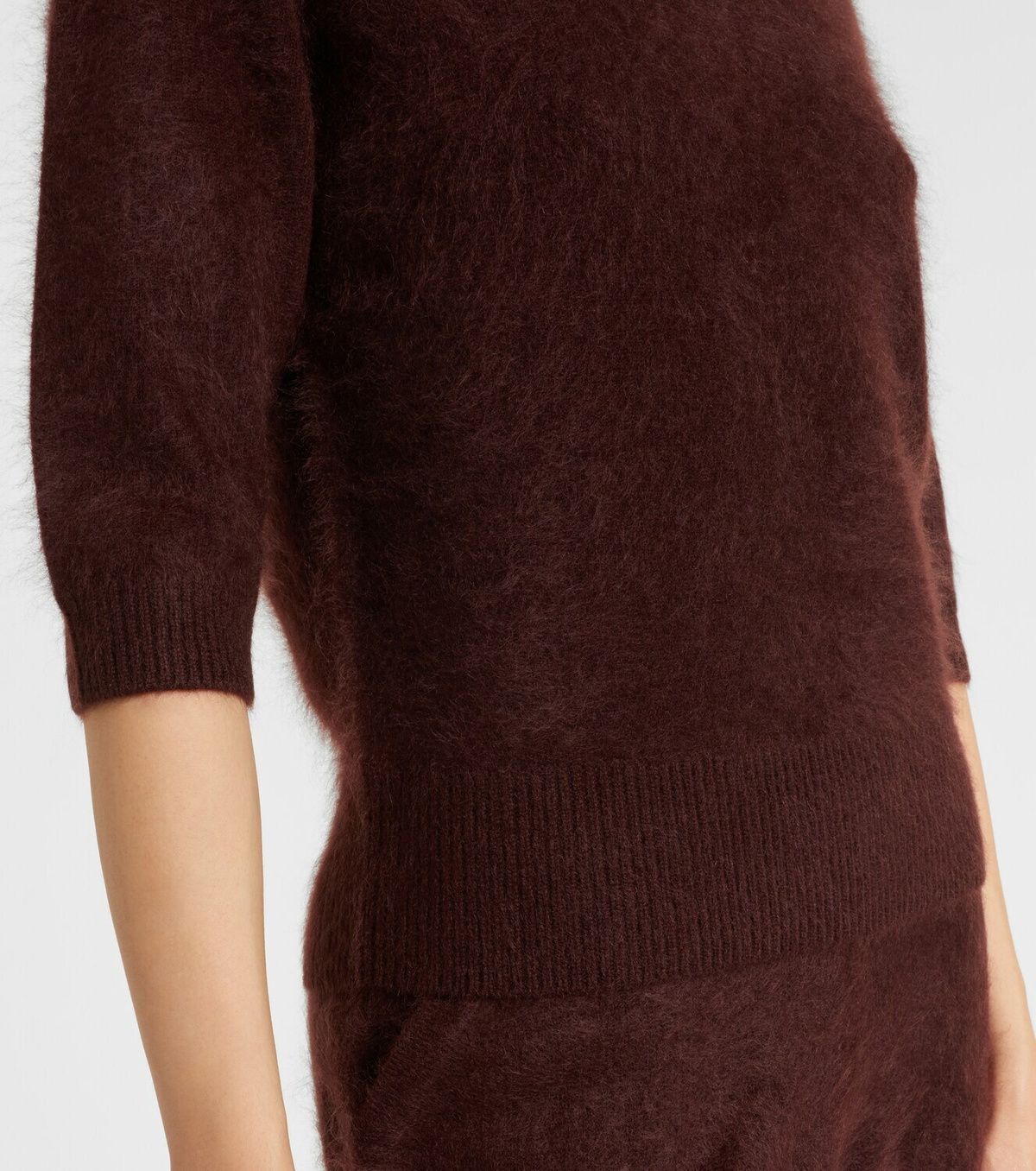 Dorothee Schumacher Fluffy Statement wool and cashmere-blend sweater