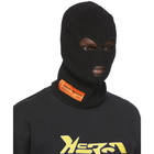 Heron Preston Black Logo Balaclava