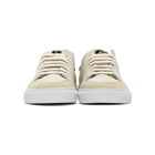 Axel Arigato Beige and Green Animal Triple Clean 90 Sneakers