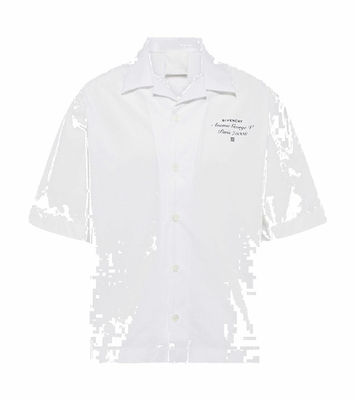 Photo: Givenchy - Address cotton poplin shirt