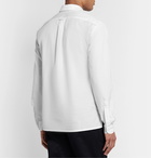 Barena - Cotton-Poplin Half-Zip Shirt - White