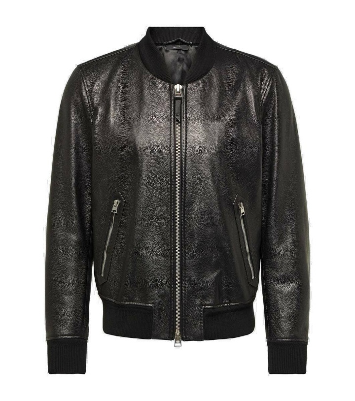Photo: Tom Ford Leather jacket