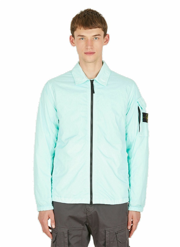 Photo: Compass Patch Jacket in Light Blue
