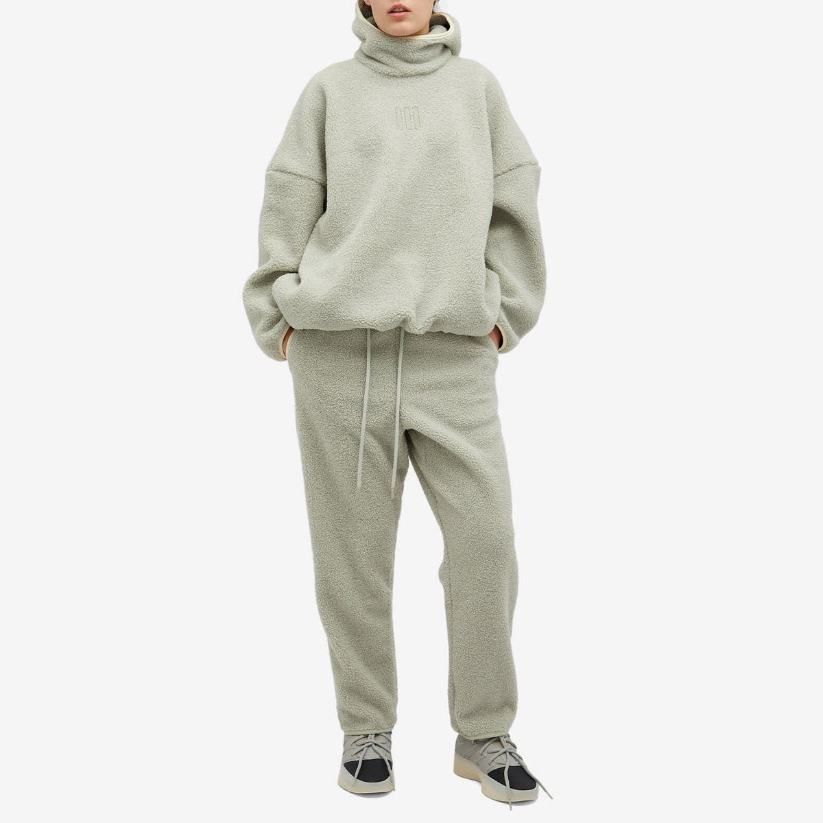 Adidas x FOG Adidas x Fear Of God Athletics Alaska Pant in Sesame