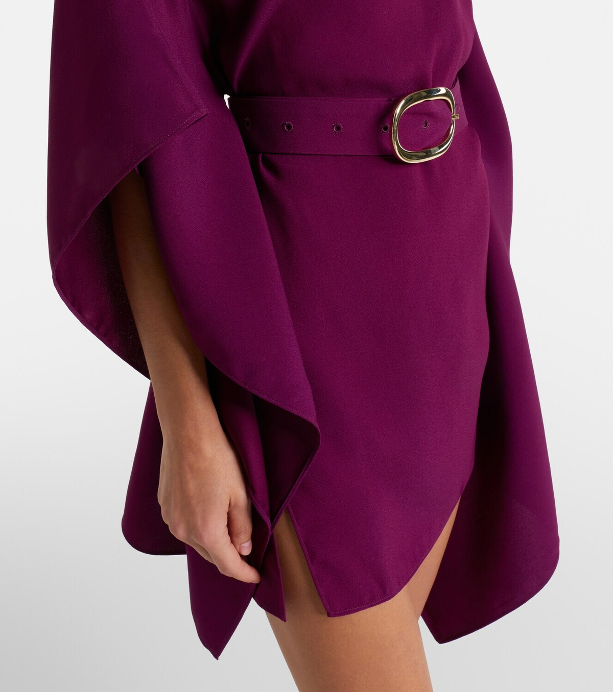 Taller Marmo Taylor belted one-shoulder kaftan