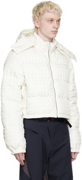 Kanghyuk White Polyester Jacket