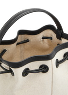 Mansur Gavriel Flores Canvas Bucket bag - Natural - One Size