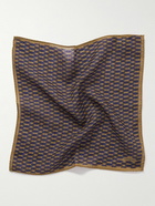 Lardini - Printed Wool Pocket Square