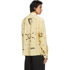 Jacquemus Yellow Summer 21 Print La Chemise Henri Shirt