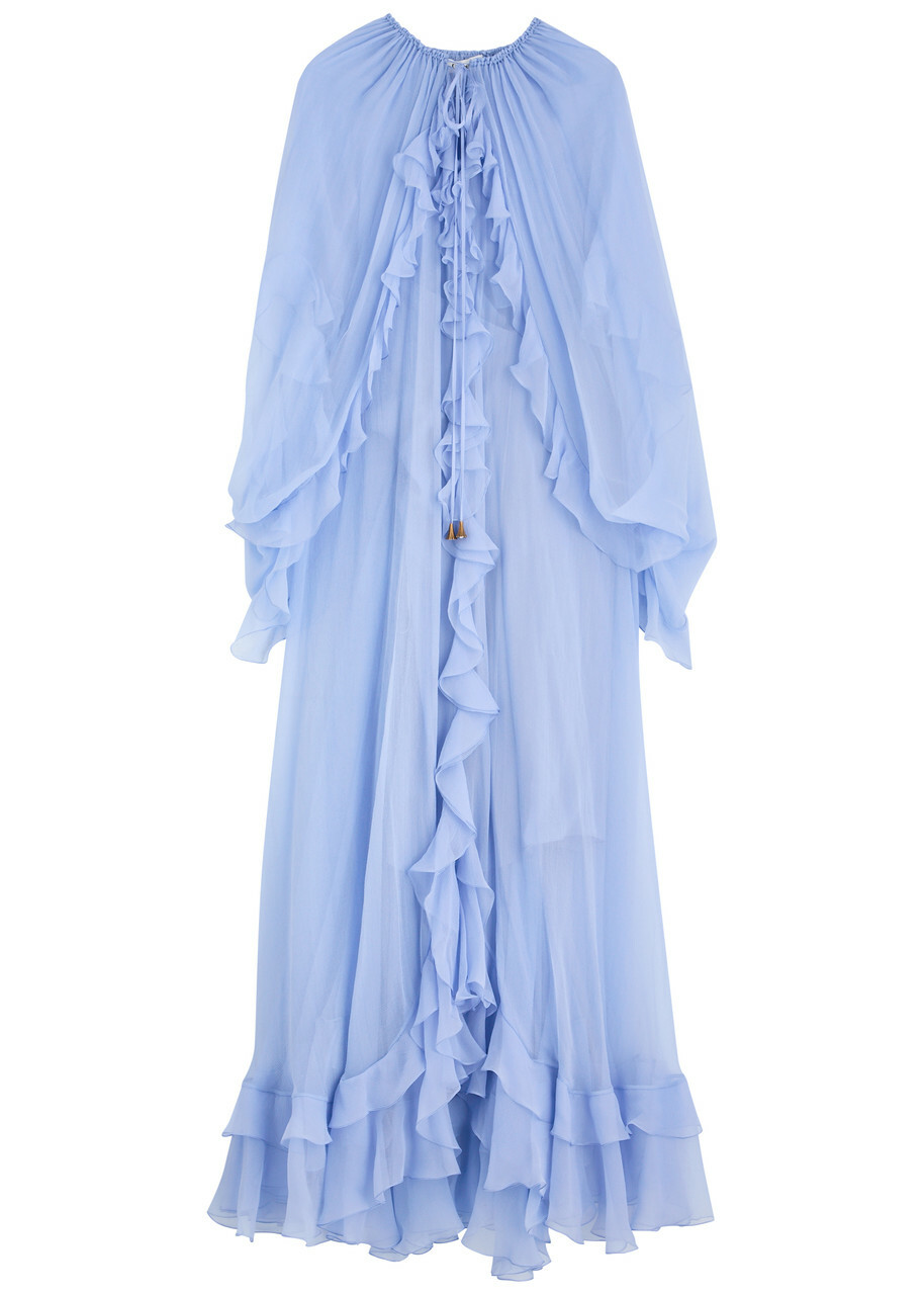 blue empire dress Light Blue Empire Waist Maxi Dress