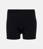 Alexander McQueen - Mid-rise biker shorts