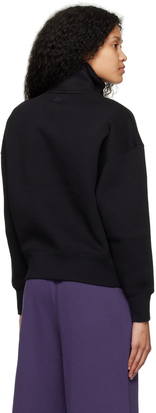 AMI Alexandre Mattiussi Black Ami De Cœur Sweatshirt