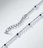 Mateo Set of 2 sterling silver and enamel chain bracelets