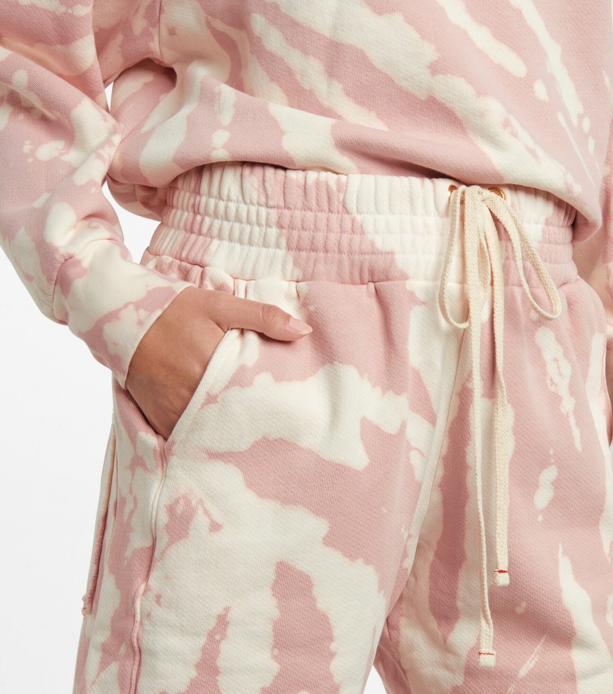 Les Tien - Yachts tie-dye cotton shorts