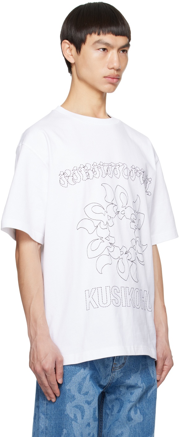 KUSIKOHC White 'Right To Fail' T-Shirt