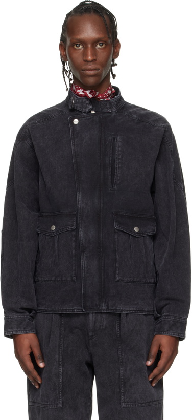 Photo: Isabel Marant Black Isaiah Denim Jacket