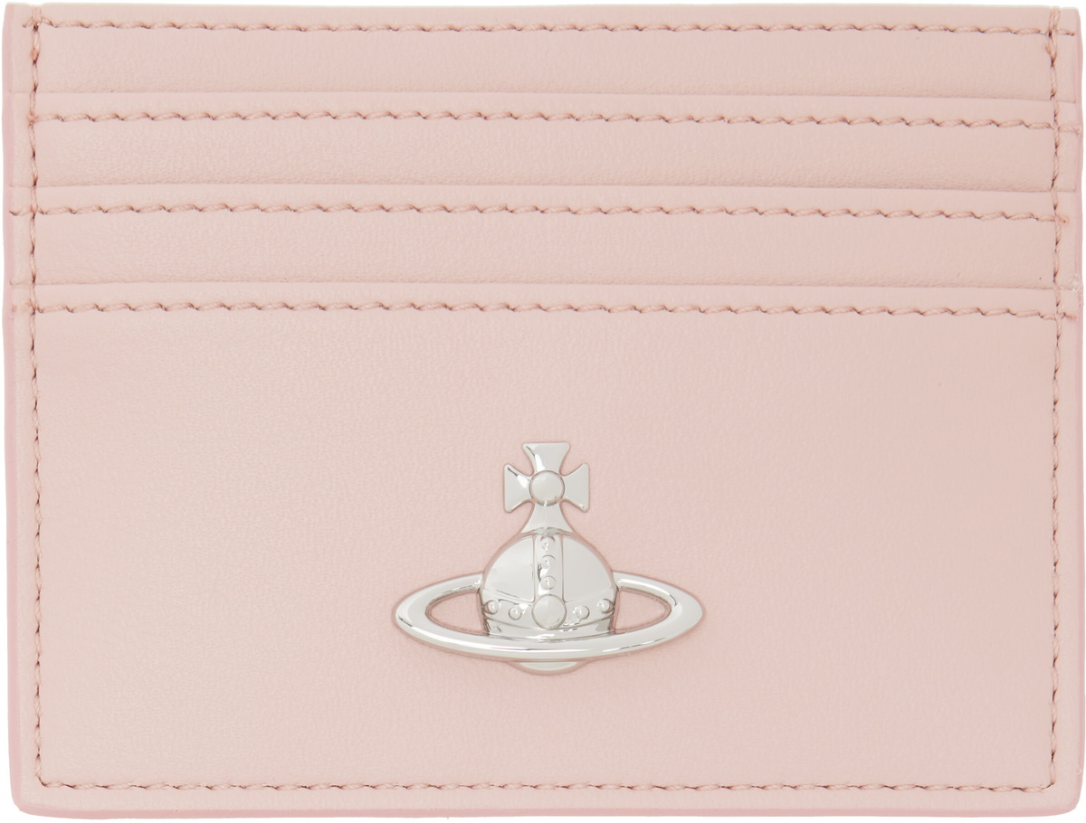 Vivienne Westwood Pink Flat Card Holder