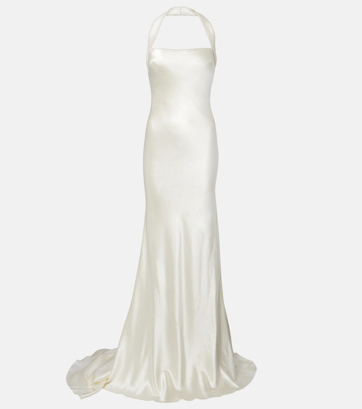 Danielle Frankel Bridal Presley wool and silk gown