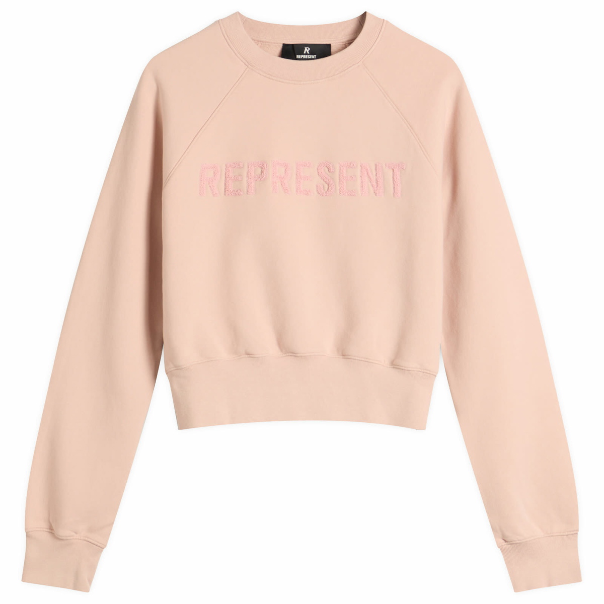 Represent Women's Fly Micro Sweatshirt in Rose Quartz