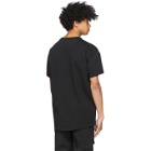 Blackmerle SSENSE Exclusive Black Zip T-Shirt