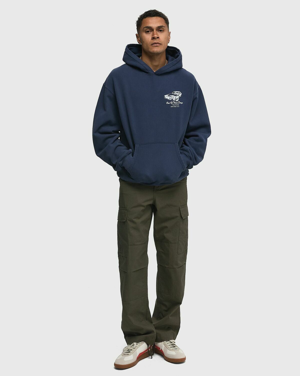 One of these Days TIRE SERVICE HOODY Black Men