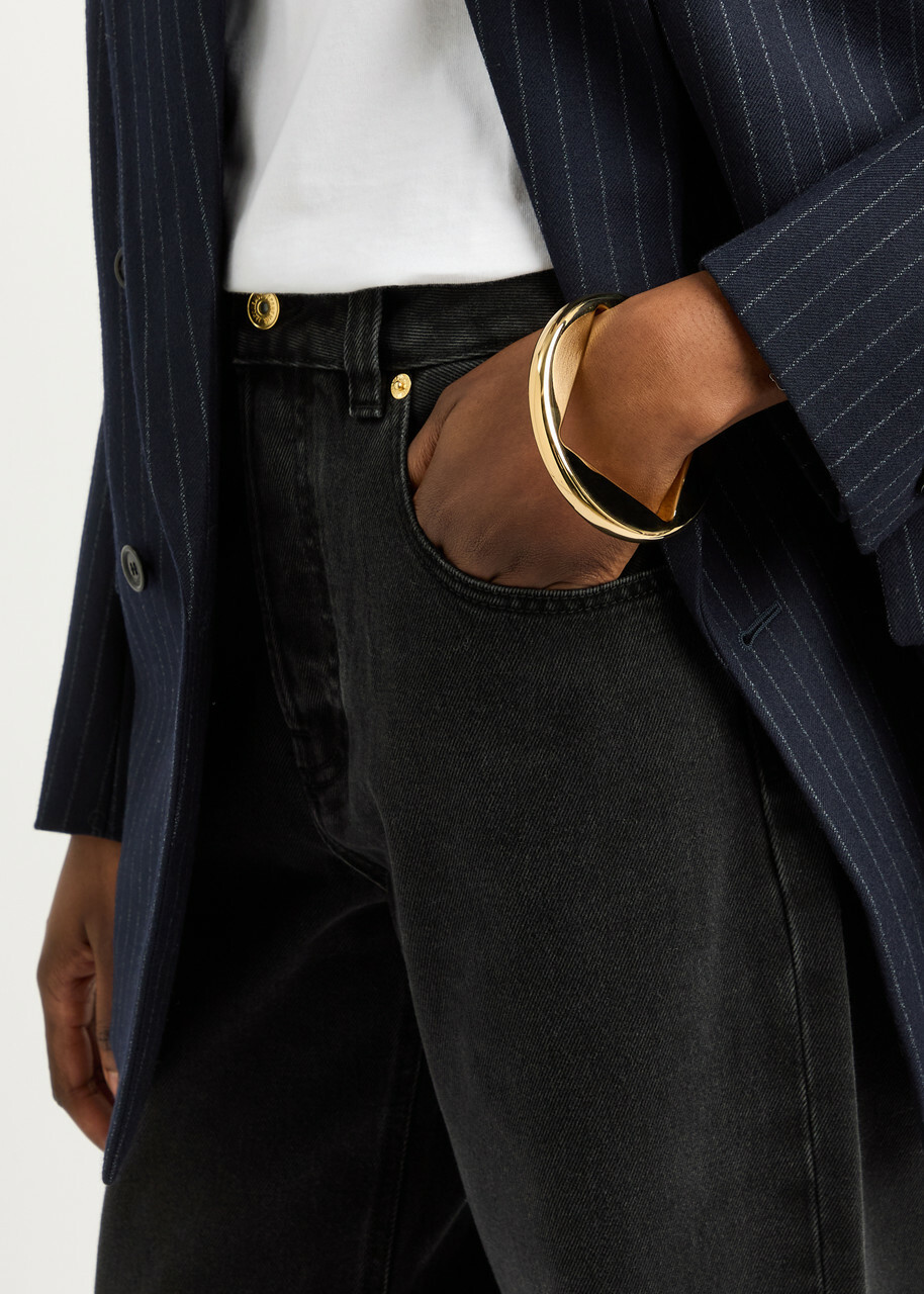 Jacquemus The Rond Circle Bracelet - Gold - One Size