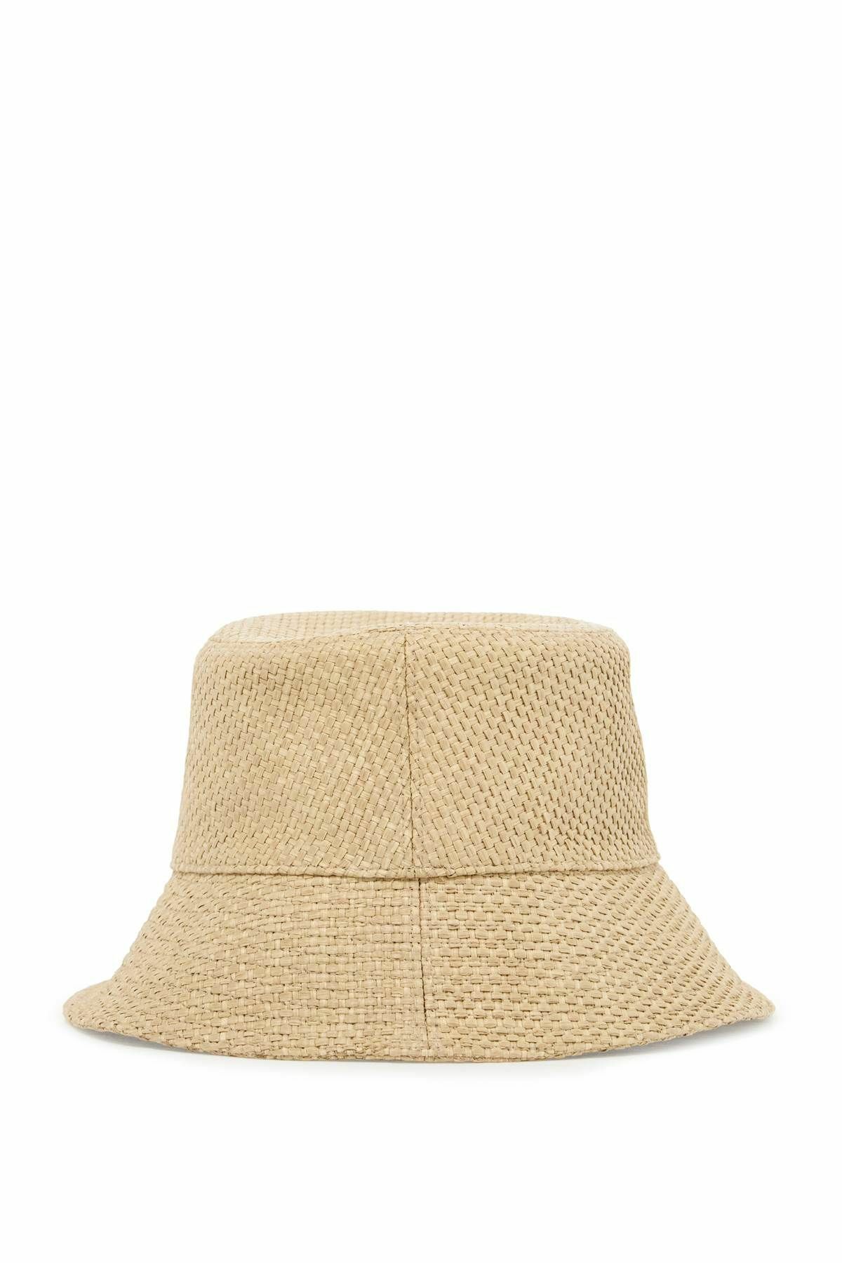 VERSACE raffia bucket hat for Beige Versace display picture 1