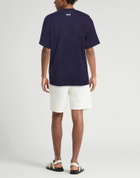 Msgm Mens T-shirt Dark in Purple