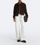 Bogner Hollywood 32 A shearling-lined suede sneakers