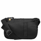 Visvim Men's Charlie II Nylon Cross Body Bag in Black 