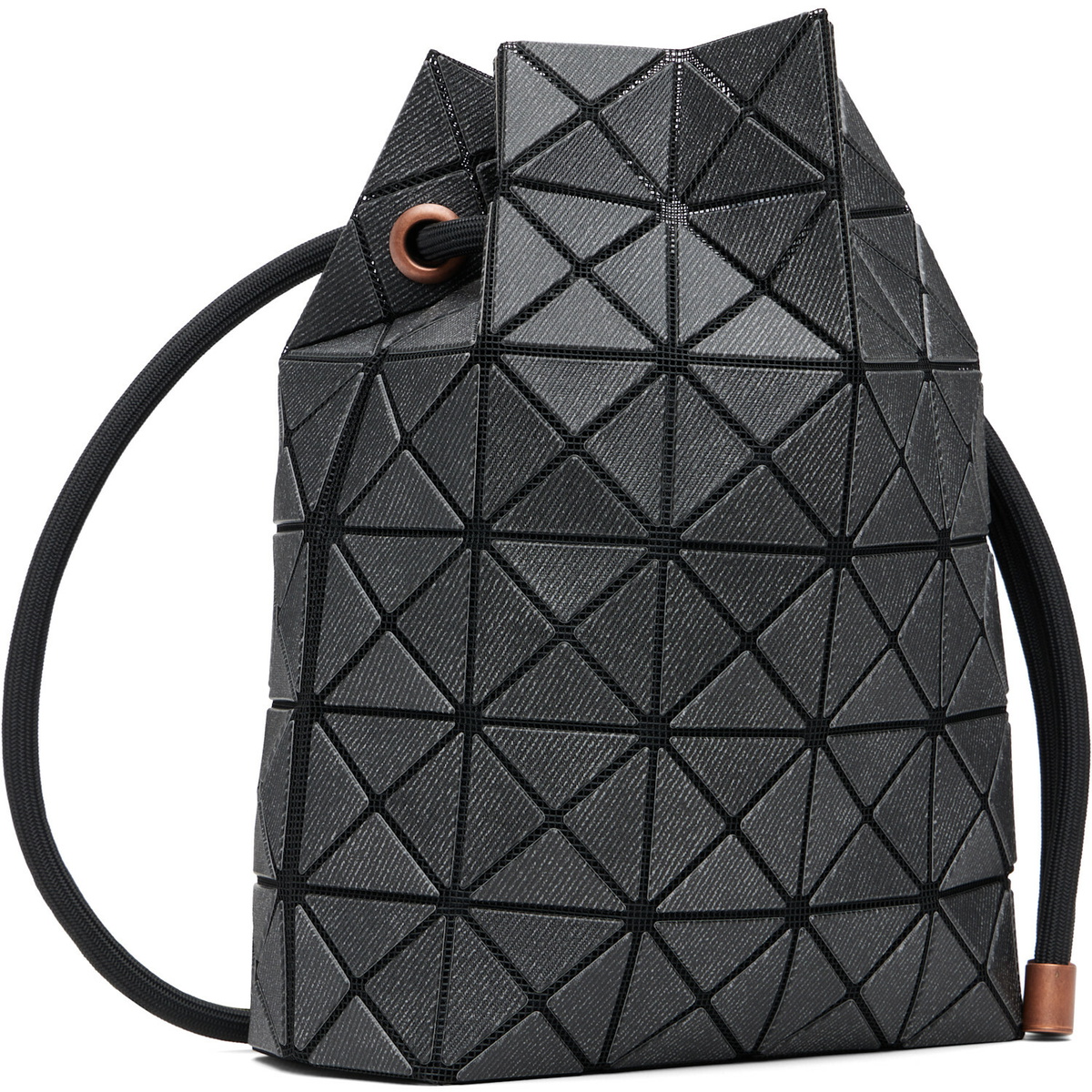 BAO BAO ISSEY MIYAKE Black Wring Denim Bag