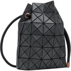 BAO BAO ISSEY MIYAKE Black Wring Denim Bag