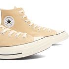 Converse Men's Chuck Taylor 1970s Hi Sneaker in Hay Day/Egret/Black