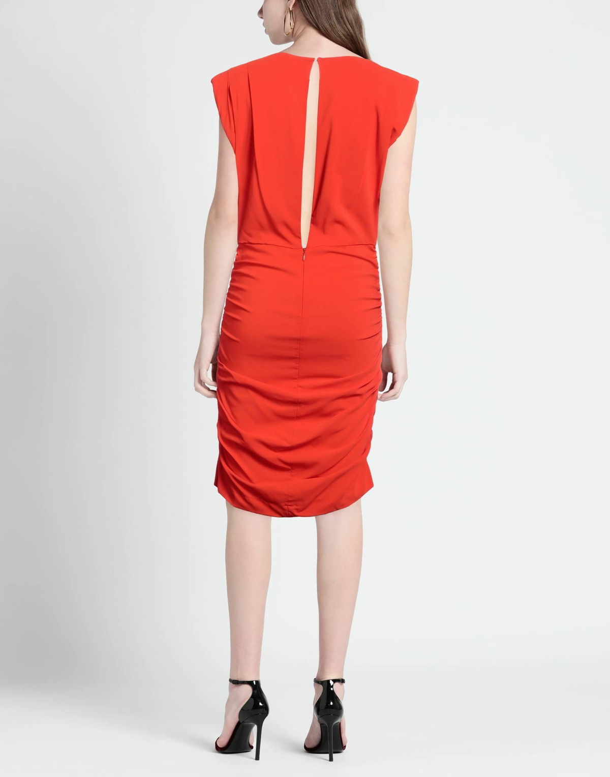 Jucca Womens Midi dress Coral