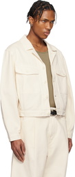 LEMAIRE Off-White Trucker Denim Jacket