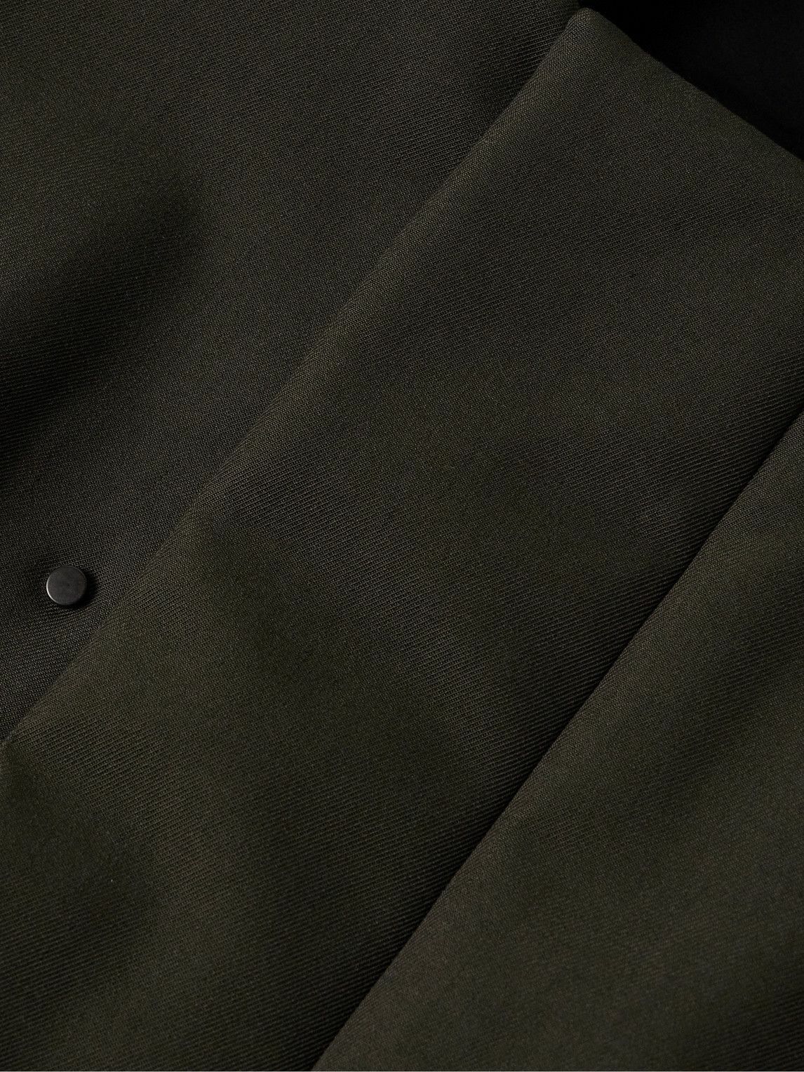 Fear of God - Virgin Wool and Cotton-Blend Twill Bomber Jacket - Green