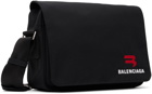 Balenciaga Black Small Explorer Messenger Bag