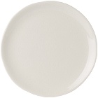 JAR CERAMISTES White Small Round Maguelone Plate Set