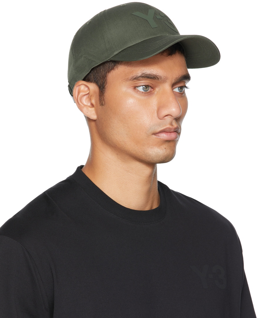 Y-3 Green Logo Cap Y-3