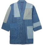 Blue Blue Japan - Patchwork Denim Jacket - Blue