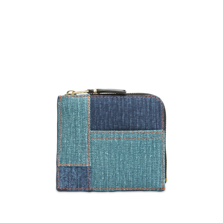 Photo: Comme des Garçons Wallet SA3100DP Denim Pocket Wallet in Blue Denim 