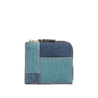 Comme des Garçons Wallet SA3100DP Denim Pocket Wallet in Blue Denim 